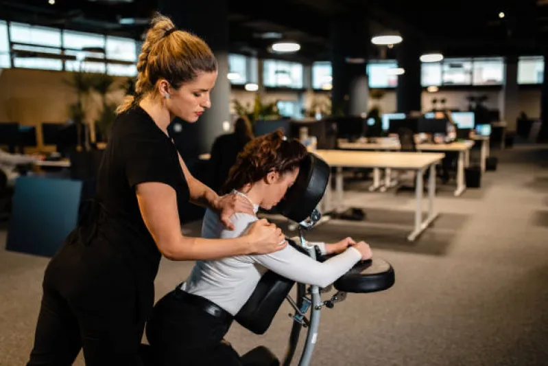 quick massage para eventos corporativos